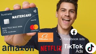 Comment Créer Une Carte Bancaire Virtuelle MasterCard À Petit Prix [upl. by Hershell]