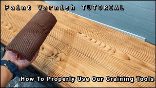 Basic Techniques And Tips For Using These Graining Tools [upl. by Starks]