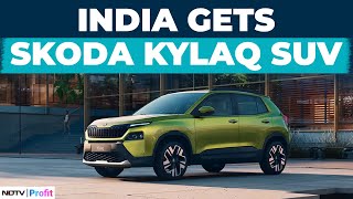 Skoda Launched New Compact SUV Kylaq In India  NDTV Profit [upl. by Atilol]