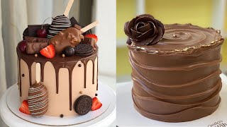 Top 10 So Yummy Chocolate Birthday Cake  Fancy Chocolate Cake Decorating IDeas  Best Tasty Cake [upl. by Ottilie22]