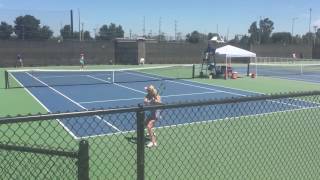 Urszula Radwanska vs Michelle Larcher de Brito 2016 Stockton Challenger [upl. by Izmar73]