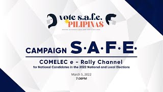 24th COMELEC e Rally for the 2022 National and Local Elections [upl. by Rives465]