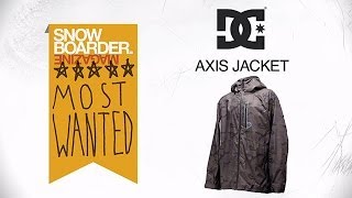 2014 Snowboard Outerwear DC Axis jacket [upl. by Atnomed632]