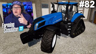 NEW HOLLAND T8 IN DE AANBIEDING  Farming Simulator 22 82 Nederlands [upl. by Trescott]