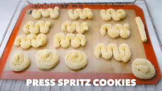 Viennese spritz cookies [upl. by Gerrard374]