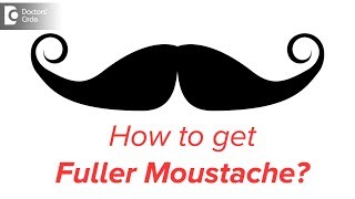 How to get thicker and fuller moustache  Dr Deepak Devakar [upl. by Akinit]