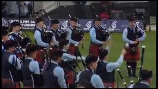 Field Marshal Montgomery Pipe Band  World Champions 2014 Medley [upl. by Zullo421]