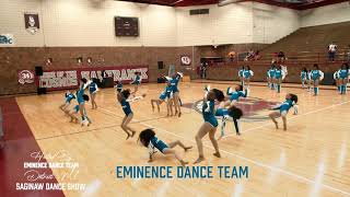 EMINENCE DANCE TEAM  Hosting Performance  Detroit MI  Majorette Dance Competition [upl. by Aoket]