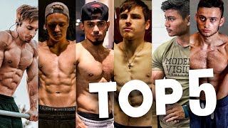 TOP 5 MEJORES ATLETAS DE CALISTENIASTREET WORKOUT 2018 [upl. by Eynaffit]