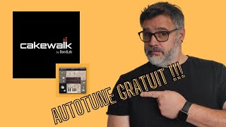 CAKEWALK comment faire facilement une voix AUTO TUNE gratuitement avec GRAILLON2 [upl. by Saxen281]