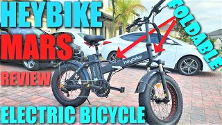 Heybike Mars Electric Bike Review  48 Mile Range 3Level Pedal Assist Best Budget Ebike for 2022 [upl. by Jerrilee764]