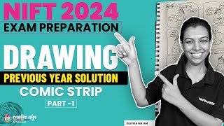 NIFT Drawing Previous Year Question  Ace Your NIFT UCEED CEED Exam Preparation 2024 Part 1 [upl. by Ahsiad]