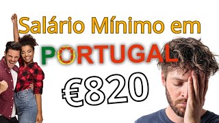 🤔 Viver com 1 salário mínimo em Portugal 🇵🇹 [upl. by Yursa827]