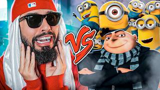 Minions Meu Malvado Favorito Vs Mussa  Batalha de Rap [upl. by Ennazor]