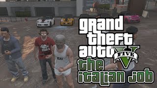 GTA V The Italian Job With Zerkaa KSI Vikkstar123 Callux and Behzinga [upl. by Marchall266]