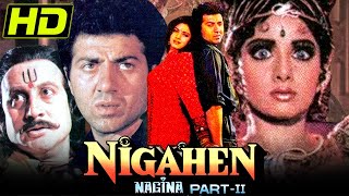 Nigahen HD 1989 Full Hindi Movie  Sridevi Sunny Deol Anupam Kher Pran Gulshan Grover [upl. by Ashlin897]