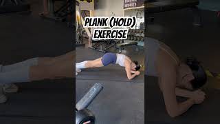 Plank hold Exercise befitgym motivation workoutmix exercise sample fitness girl [upl. by Eletnahs]