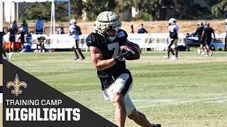 Saints Training Camp Highlights Day 11  New Orleans Saints [upl. by Madonna719]