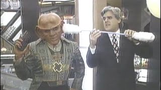 Jay Leno Visits Quarks Bar on Star Trek Deep Space Nine 1996 [upl. by Nylkcaj]