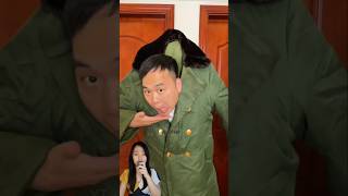 PAPA MECAHIN VAS BUNGA MAMA ‼️ UNTUNG ADA LANGLANG PINTAR‼️ shorts dubbing funny [upl. by Eanyl]