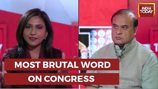 Himanta Biswa Sarma Aap Ki Adalat  Special Show For Hearing Impaired  Rajat Sharma  India TV [upl. by Ardnaek]