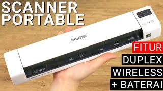 Scanner Super Portable Ringan dan Ringkas Review Brother DS940DW  Indonesia [upl. by Nona]