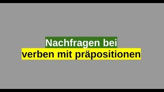 Nachfragen bei [upl. by Jamel]