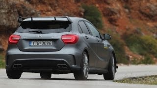 Test  MercedesBenz A45 AMG [upl. by Aratahc]