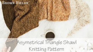 Super Simple Knitted Shawl Pattern [upl. by Hirai]