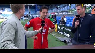 Wawancara Thom Haye Setelah Pertandingan Almere City FC vs PEC Zwolle  Eredivisie [upl. by Nabe]