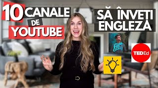 10 CANALE DE YOUTUBE care o sa te ajute să ÎNVEȚI ENGLEZA EU AM ÎNVĂTAT MULTA ENGLEZA CU ELE [upl. by Eitsyrk547]