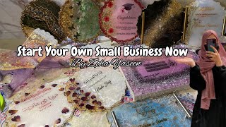 Start Your Small Business Now Resin Art Material For Beginners [upl. by Enamrahs211]