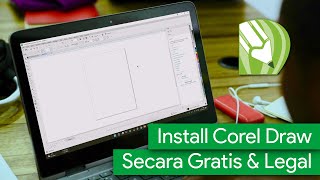 Cara Download dan Install Corel Draw Secara Gratis dan Legal [upl. by Akinej492]