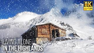 Snowstorm Survival Daily Life in a Remote Mountain Village 8K  Part 1  Mr Wild Nature [upl. by Gayleen306]