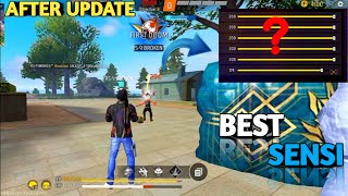 2024 BEST SENSITIVITY AFTER UPDATE FOR ONE TAP HEADSHOT ⚙️  GARENA FREE FIRE [upl. by Liagiba525]