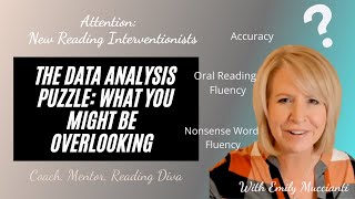 The Data Analysis Puzzle What Intervention Teachers Overlook in Reading Analysis [upl. by Nodyroc]