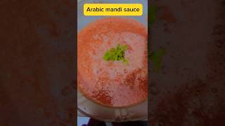 Arabian Red Mandi sauce recipe Red chatni youtube shortsvideo shorts youtubeshorts food [upl. by Tran]