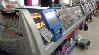 N 8 Stoll Flat knitting machines CMS 530 HP year 2015 [upl. by Nitsreik]