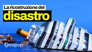 Costa Concordia la ricostruzione del naufragio dal momento dell’impatto alla rimozione del relitto [upl. by Atikkin]