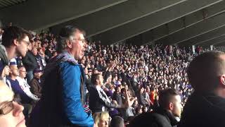 Rsca club Brugge chants supporters dans le stade [upl. by Anairam]