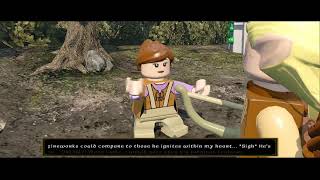 LEGO The Hobbit  Overworld Guide 16  Barrowdowns amp Bywater Mithril Bricks amp Characters [upl. by Rusert]