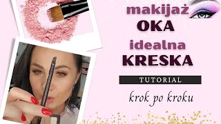 Makijaż OKA i perfekcyjna KRESKA  tutorial 🥰 [upl. by Fatma586]