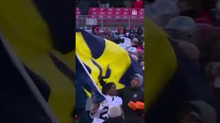 CHAOS in Columbus after Michigan UPSETS No 2 Ohio State 🤯 [upl. by Serene997]