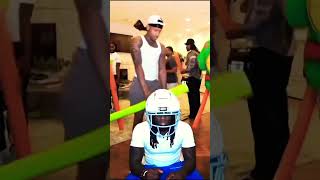 Chris Brown Plays Helmet Game With Kai Cenat [upl. by Notirb1]