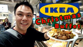 IKEA Christmas Buffet  Julbord A Christmas Table full of Swedish Foods [upl. by Audwen]