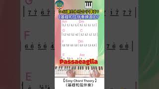 【Easy Chord Theory】《基礎和弦伴奏練習》17 HandelPassacaglia簡譜彈奏簡譜手指位盼望愛 [upl. by Riamo]