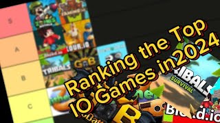 Ranking the Best io games in 2024 Pt 1 [upl. by Brasca]