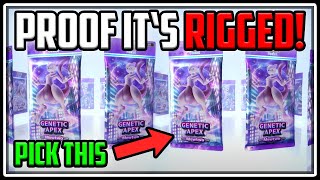 Proof That Pokemon TCG Pocket Packs are RIGGED [upl. by Ahsyle906]