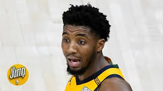 Donovan Mitchell had maybe the most egregious uncalled travel of the year  The Jump [upl. by Pegg]