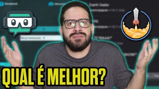 Qual VOCÊ deve usar  Streamlabs vs StreamElements ATUALIZADO 2022 [upl. by Accebber]